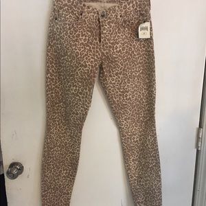 Lucky brand cheetah Sofia legend new size 27